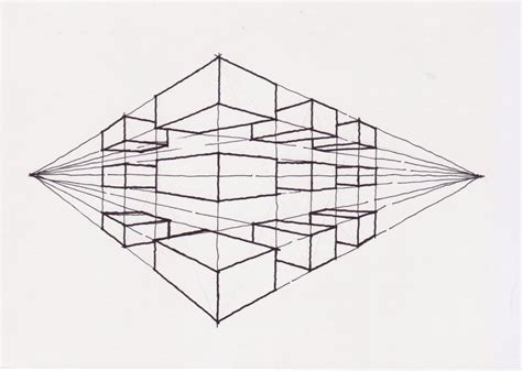 two point perspective concept ~ DRAWING AND PAINT