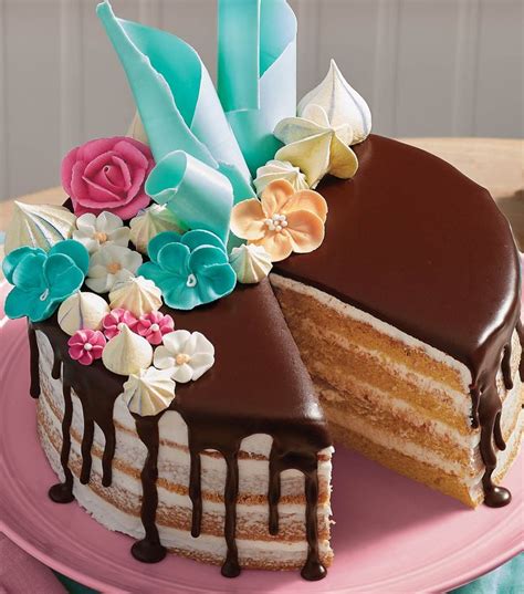 Easy Layer Cake And Ganache Joann Jo Ann Cake Easy Layer Cake