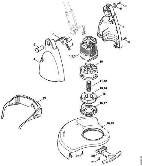 Exploring The Stihl Fsa 56 Trimmer An In Depth Parts Diagram