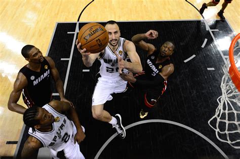 NBA Finals 2013 The Manu Ginobili Game Puts Spurs 1 Win Away From