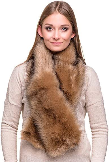 Top 10 Best Elegant Faux Fur Scarf Wraps For Women Reviews In 2020 Superiortoplist Fur Scarf