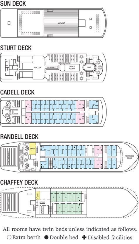 Cruise Ship Deck Plans – Travel at 60