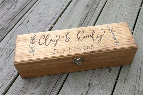 Wedding Wine Ceremony Gift Wedding Wine Box Wedding Gift | Etsy