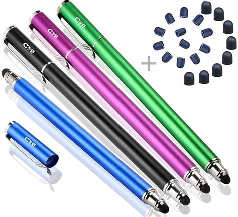 Bargains Depot Capacitive Stylusstyli 2 In 1 Universal Touch Screen Pen For All