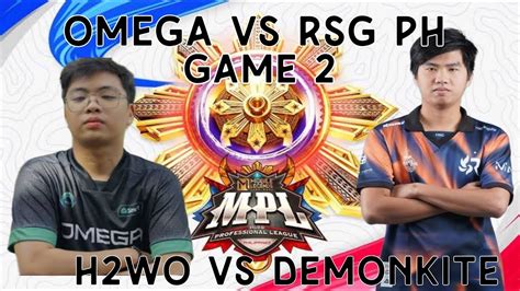 The New Face Of Omg Game Rsg Ph Vs Omega Mpl Ph S Day