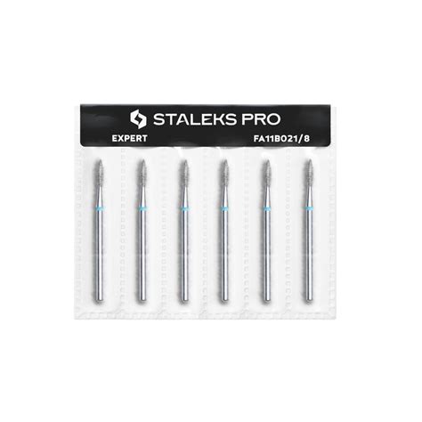 Staleks Pro Fresa De Diamante Flama Aguda Mm Grano Medio Cabeza Mm