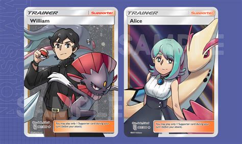 Custom Pokemon Tcg Trainer Card Artistsandclients