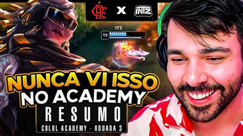 FLAMENGO X INTZ VALENDO TUDO RESUMO CBLOL ACADEMY 3 Rodada 1