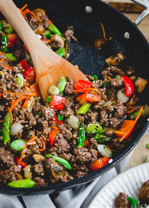 Ground Beef Stir Fry Running To The Kitchen®