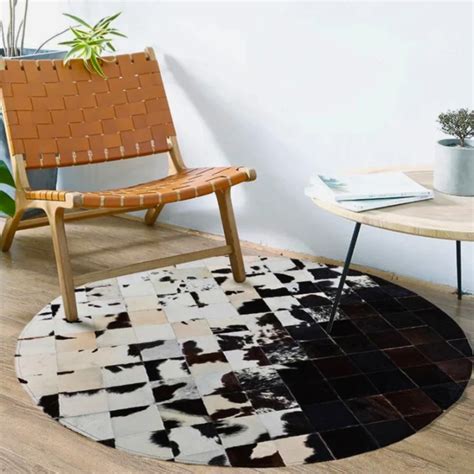 Cowhide Patchwork Rug: A Stylish and Practical Choice for Your Living Room