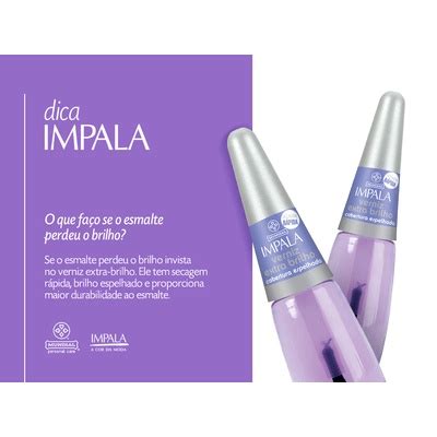 Esmalte Para Unhas Impala Verniz Extra Brilho Shopee Brasil