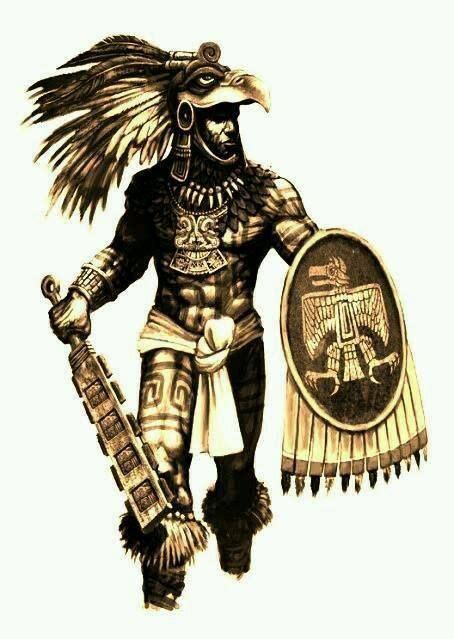 Fotograf As Guerreros Guilas Extremo Valor Arte Azteca Aztecas