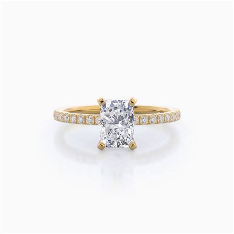 Radiant Lab Diamond Engagement Rings Temple And Grace Usa