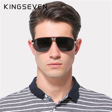 Buy Kingseven Retro Unisex Aluminum Magnesium Mens Sunglasses Polarized