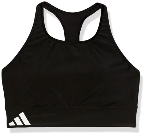 Adidas Women S Standard Sporty Bikini Top Black White LARGE USED WITH