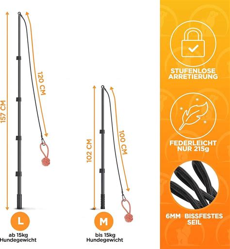 Tierhood L Ngenverstellbare Reizangel Hunde Kaufland De