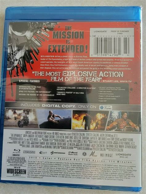 The Expendables Extended Director S Cut Blu Ray For Sale