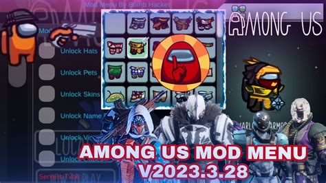 Among Us Mod Menu V2023 3 28 New Update V2023 3 28 Among Us V2023 3