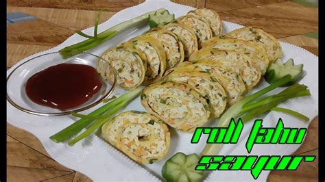 Resep Membuat Rolade Tahu Sayur YouTube