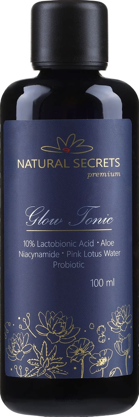 Natural Secrets Glow Tonic Tonico Viso Illuminante Con Acido