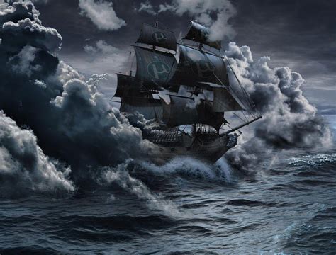 Pirate Ship Desktop Wallpaper