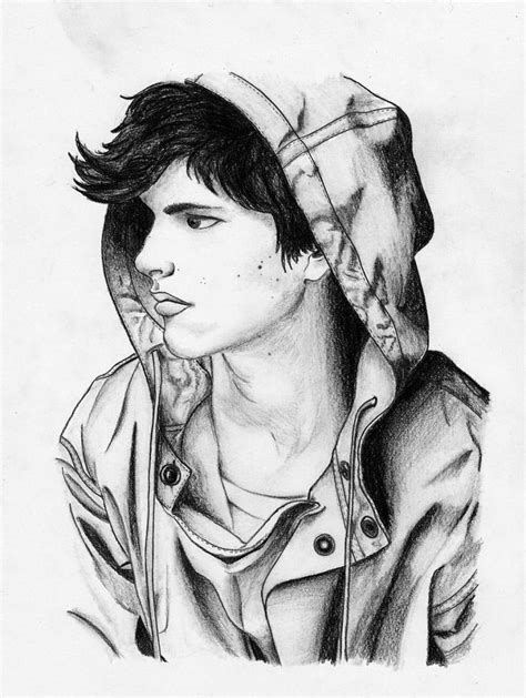 Pencil Drawings Of Sad Boy