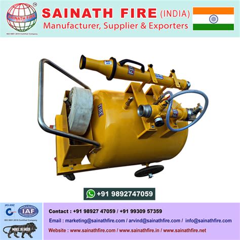 Mobile Foam Units At Best Price In Mumbai Maharashtra Sainath Fire