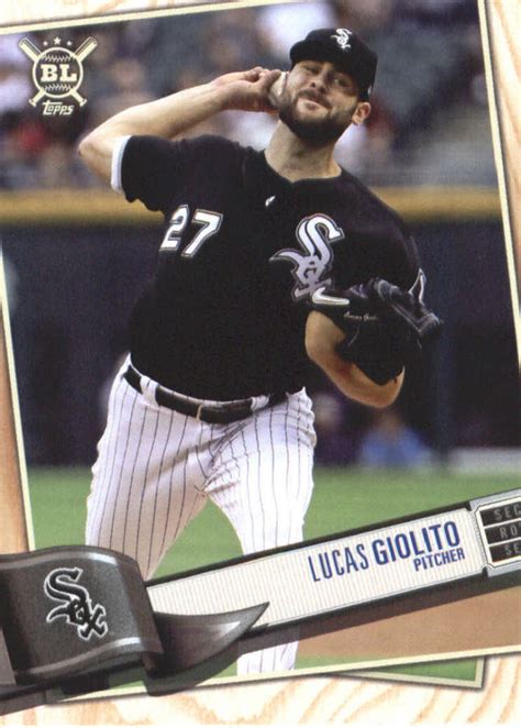 Topps Big League Lucas Giolito White Sox Nm Mt Ebay