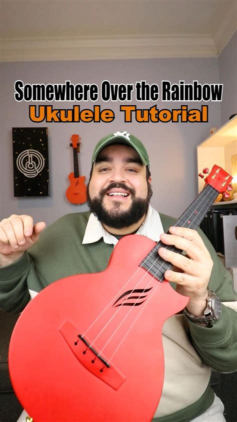 Somewhere Over the Rainbow (Easy Ukulele Tutorial) | Ukulele songs ...