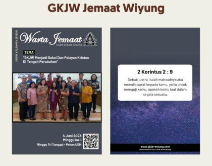 Warta Jemaat November Gkjw Jemaat Wiyung