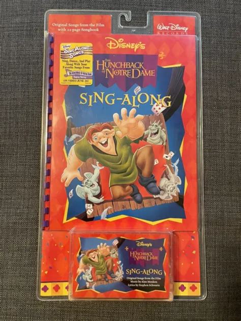 Nos Disneys The Hunchback Of Notre Dame Sing Along Cassette Booklet