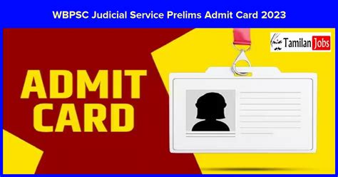 WBPSC Judicial Service Prelims Admit Card 2023 Today Check Here