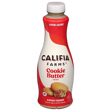 Califia Farms Cookie Butter Almond Milk Coffee Creamer Milk Cream