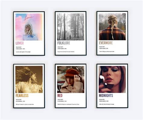 Taylor Swift Red Album Poster, Digital Download - Etsy