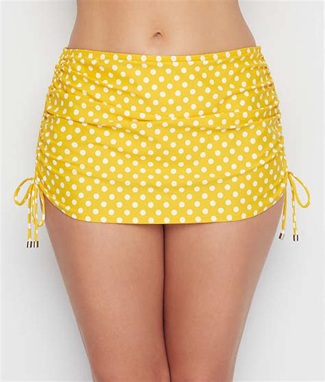 Birdsong Sunkissed Dot Skirted Bikini Bottom Reviews Bare