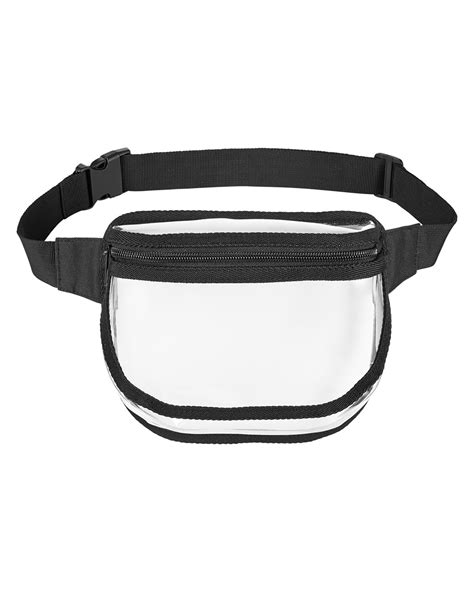 Bagedge Unisex Clear Pvc Fanny Pack Alphabroder