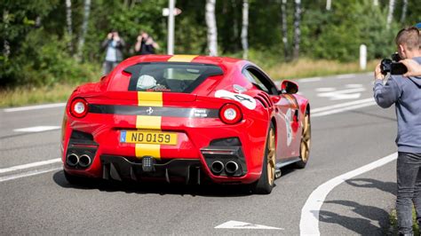 Ferrari F12 TDF Revs Accelerations Driving In Monaco YouTube