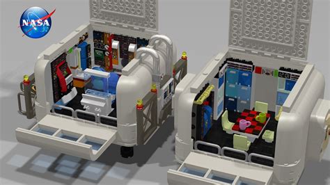 Lego Ideas Mars Base Modular With Interiors