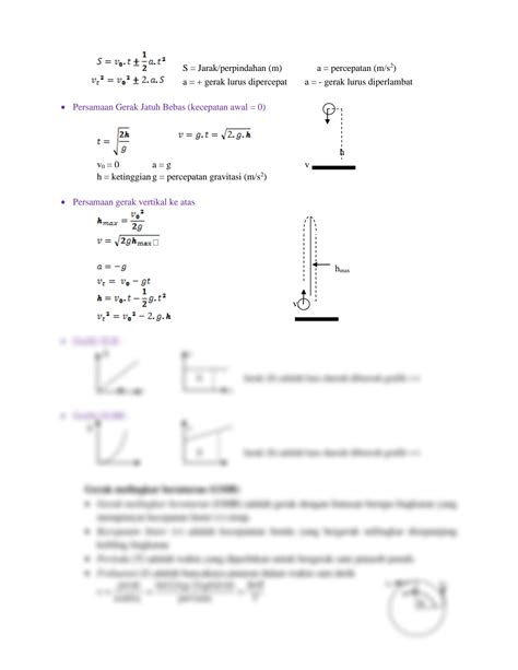 SOLUTION Bab Ii Gerak Lurus Dan Gerak Melingkar Converted Studypool