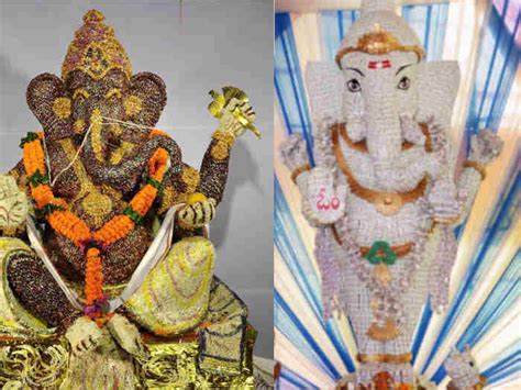 Ganesh Chaturthi 2022 Idols Of Ganesh Ji Made From Rajma Betel Nut To