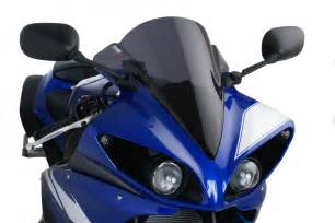 RACING VIZIR Yamaha YZF R1 Od 2009 2014 Dark Smoke GOLDI