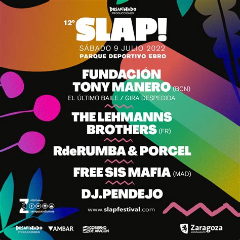 SLAP Festival 2022 Cartel Entradas Horarios Y Hoteles