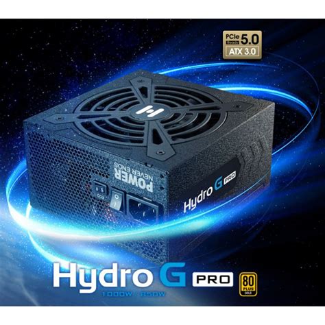 FSP Hydro G PRO 1000W 80 Gold ATX 3 0 PCIe 5 0 Power Supply