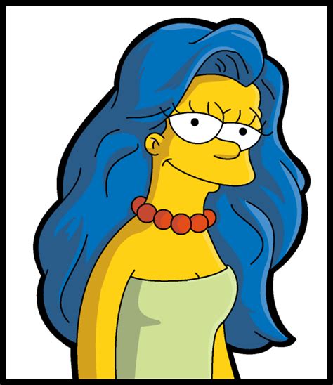 Marge Simpson With Her Hair Down Appreciation Post Including One Fan