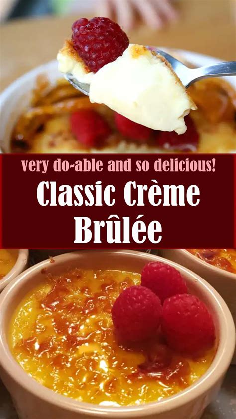 Classic Creme Brulee Recipe Reserveamana