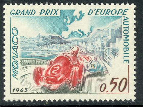 Monaco European Automobile Grand Prix Issue Sc Mnh Hipstamp