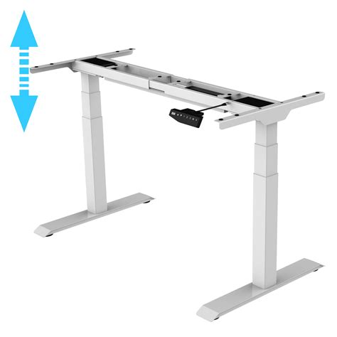 Allcam Edf D Dual Motor Electric Height Adjustable Sit Stand Desk