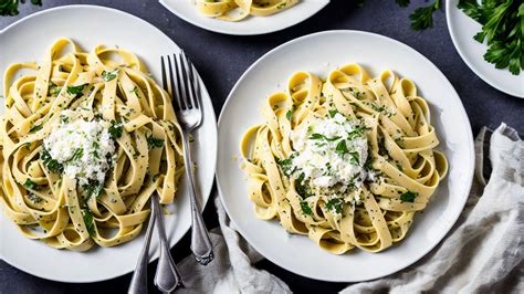 Vegetarian Fettuccine Alfredo Recipe