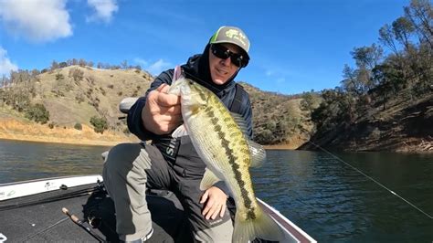 Lake Berryessa Bass Fishing 1 14 2024 Youtube