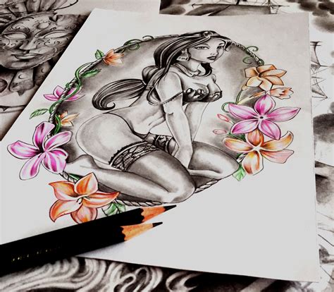 Mariette Maingriz Tattoo Design